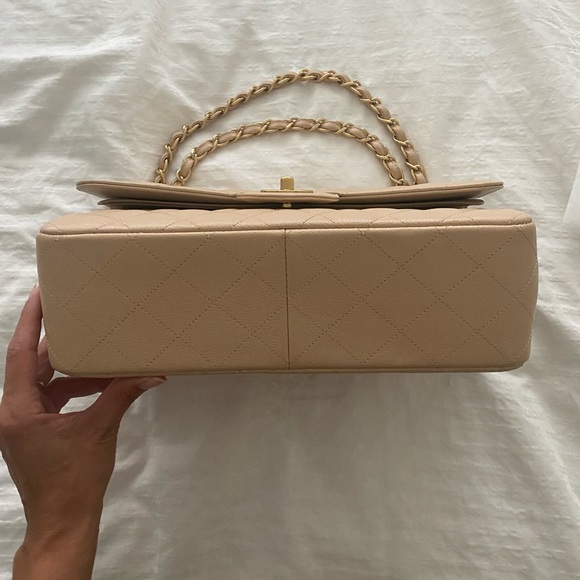 Chanel Classic Jumbo Beige Claire - Picture 4 of 15